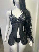 Cargar imagen en el visor de la galería, Dark Romance | Babydoll 2 piezas