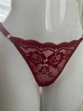 Cargar imagen en el visor de la galería, Burgundy Polka Dots | Babydoll 2 piezas