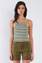 Load image into Gallery viewer, Top Halter Rayas Multicolor