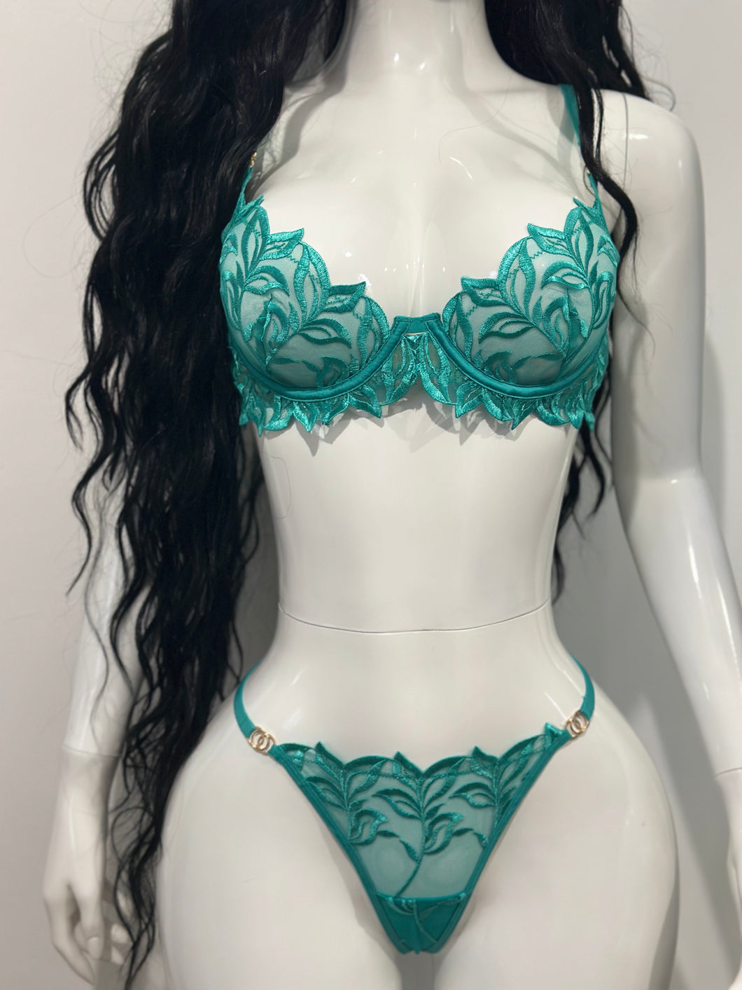 Set Jade - Conjunto de Lencería Elegante
