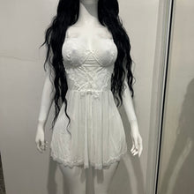 Load image into Gallery viewer, White Whisper | Babydoll 2 Piezas
