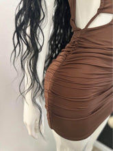 Load image into Gallery viewer, Choco Desire | Vestido Bodycon con Cut-Outs
