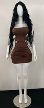 Load image into Gallery viewer, Choco Desire | Vestido Bodycon con Cut-Outs
