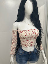 Load image into Gallery viewer, Blusa Boho Floral | Off Shoulder
