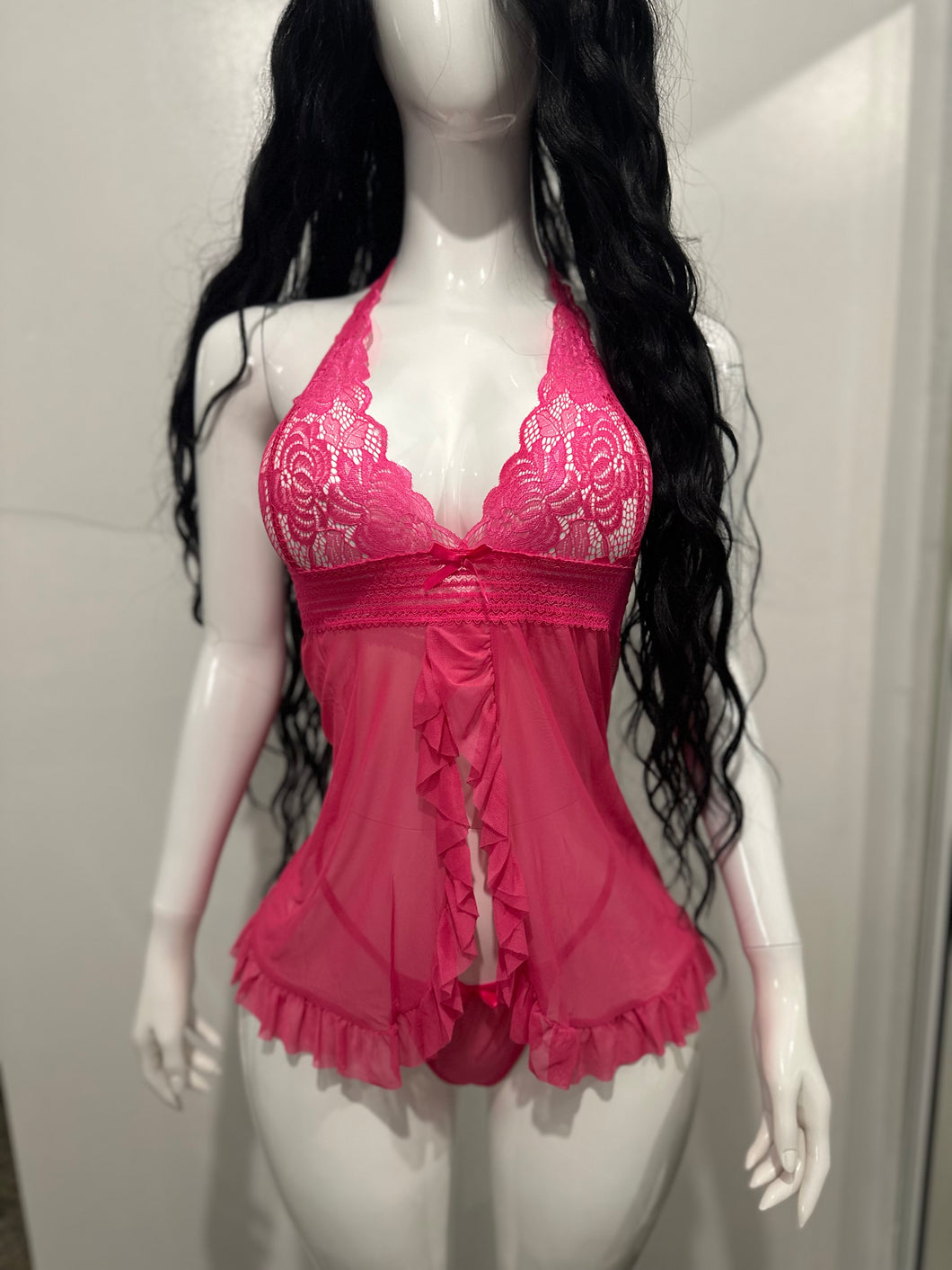 Dulce - Babydoll Rosa Plus Size