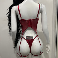 Cargar imagen en el visor de la galería, Elara Burgundy | Set de Lencería 2 Piezas
