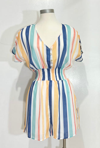 Romper Rayado Multicolor – Comodidad y Estilo en Uno

